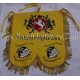 Hand Embroidered Custom Made Highlander Banner
