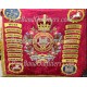 Hand Embroidered 5th Royal Inniskilling Dragoon Guards Red Flag