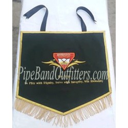 Hand Embroidered Custom Made Pipe Band Banner