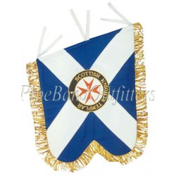Hand Embroidered Custom Made Pipe Band Banner