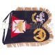 Hand Embroidered Custom Made Pipe Band Banner