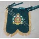 Black Custom Made 'The Blue Stones Band' Banner