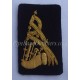 Hand Embroidered Pipe Major Bagpipe Badge