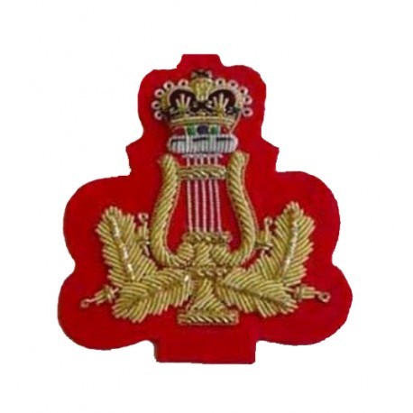 Band Lyre Badge