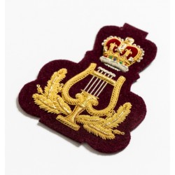 Band Lyre Badge