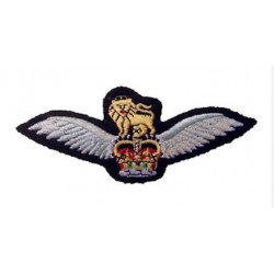 Hand Embroidered Wings Badges Style 01