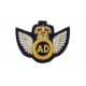 Hand Embroidered Wings Badges Style 01