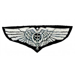 Hand Embroidered Wings Badges Style 01