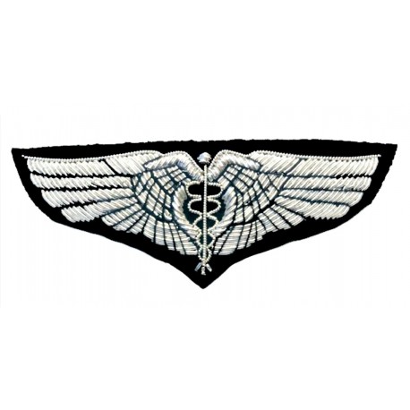 Hand Embroidered Wings Badges Style 01
