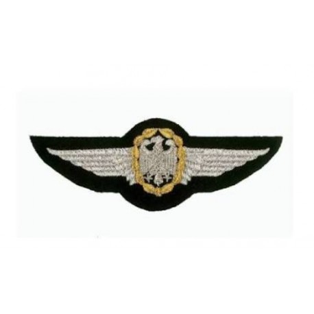 Hand Embroidered Wings Badges Style 01