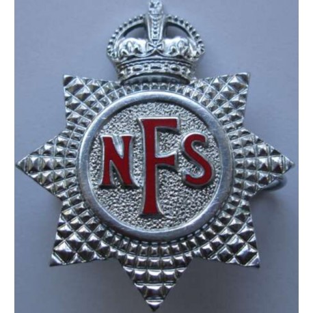 Custom Brass Volunteer Firefighter Badge
