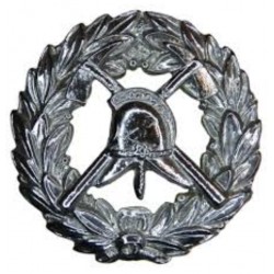 Custom Brass Volunteer Firefighter Badge