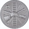 Custom Brass Volunteer Firefighter Badge