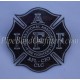 Custom Brass Volunteer Firefighter Badge