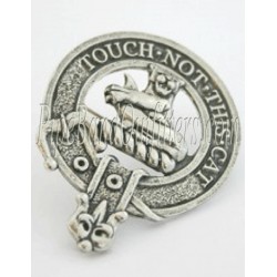 Clan Macpherson Crest Brass Badge