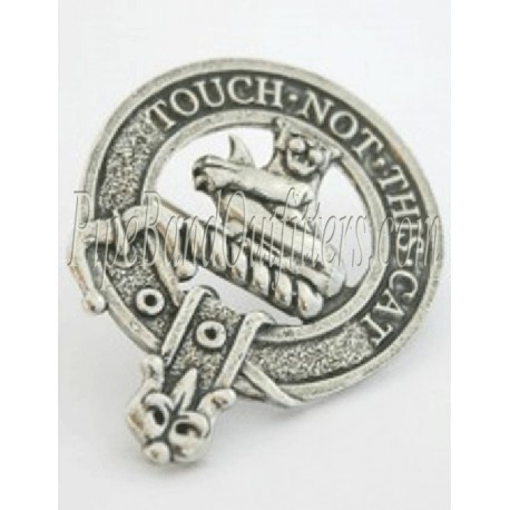 Clan Macpherson Crest Brass Badge