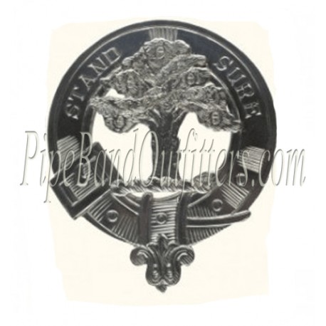 Clan Macpherson Crest Brass Badge