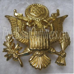 US Army Great Seal Officer Cap Badge