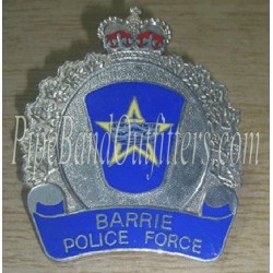 Barrie Police Force Cap Badge (Canadian Police Hat Insignia)