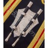 Drum Major Baldric Sash Miniature Drumsticks Set