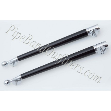 Drum Major Baldric Sash Miniature Drumsticks Set