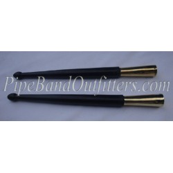 Drum Major Baldric Sash Miniature Drumsticks Set