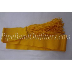 Sergeant Wool Officer Plain Red Sash