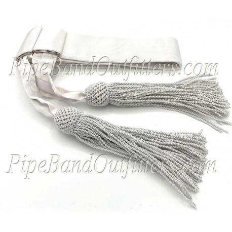 Sergeant Wool Officer Plain Red Sash
