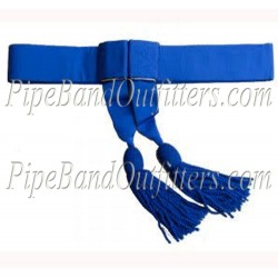 Sergeant Wool Officer Plain Red Sash