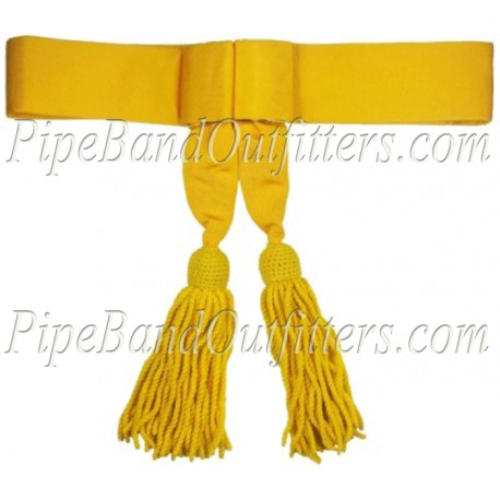 Sergeant Wool Officer Plain Red Sash