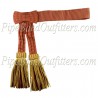 Sergeant Wool Officer Plain Red Sash