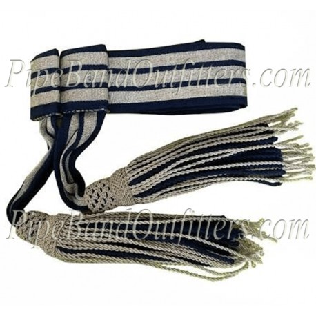 Sergeant Wool Officer Plain Red Sash