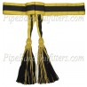 Sergeant Wool Officer Plain Red Sash