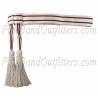Sergeant Wool Officer Plain Red Sash