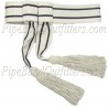 Sergeant Wool Officer Plain Red Sash