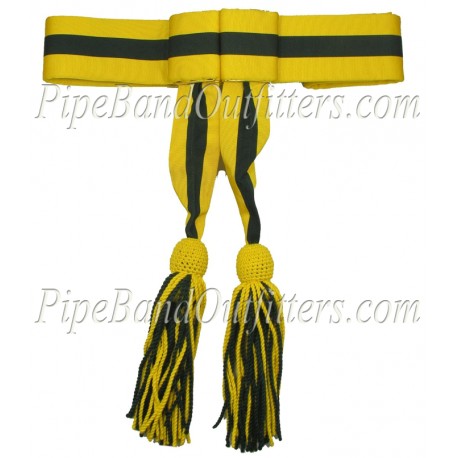 Sergeant Wool Officer Plain Red Sash