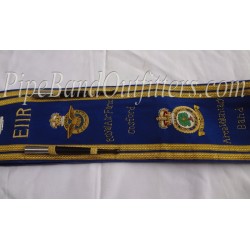 Pipe Band Custom Made Navy Blue Baldric