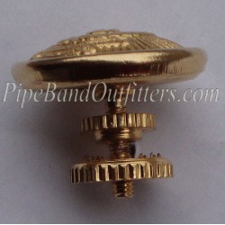 British Royal Coat of Arms Brass Uniform Button