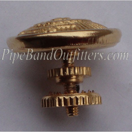 British Royal Coat of Arms Brass Uniform Button