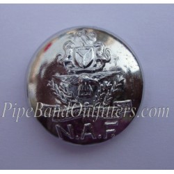 NAF Nigerian Air Force Brass Uniform Button