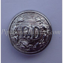 Fire Department (F.D.) Uniform Brass Button