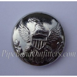 Vintage Style US Army Great Seal Brass Uniform Button