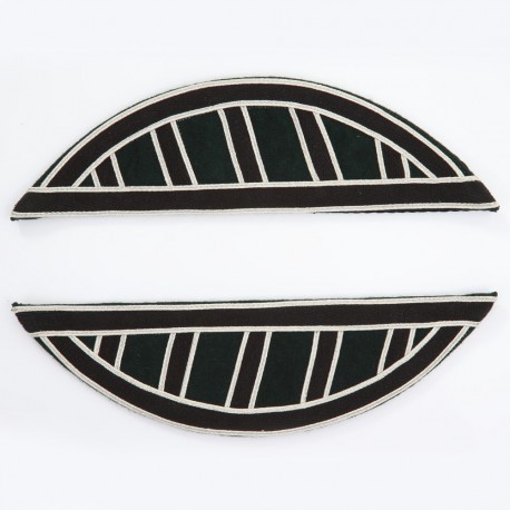 Uniform Wings (pair) with Gold Lace Edging