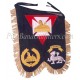 Pipers Drummers Navy Blue Custom Banner
