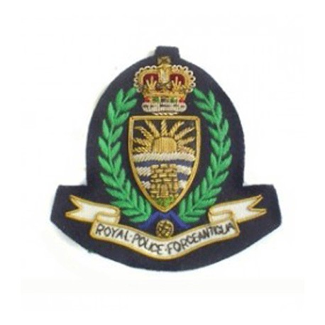 Cap Badge "Antigua Police"