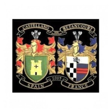Embroidered Double - Coat Of Arms