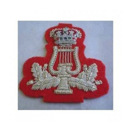 Band Lyre Badge