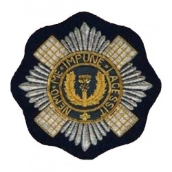Scots Guard Blazer Embroidery Badge Pair