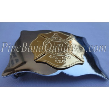 Firefighter - Maltese Cross Belt Buckle