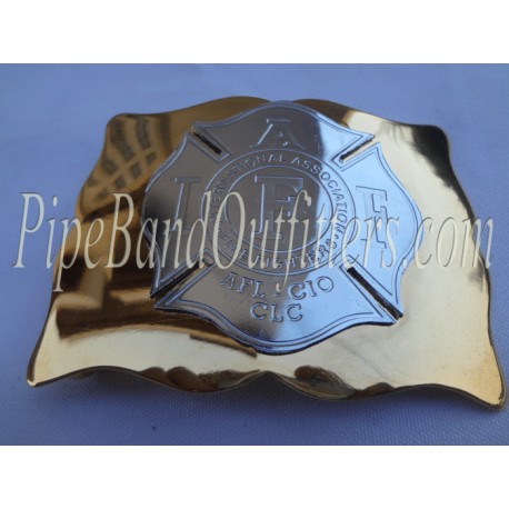Fire Department - Maltese Cross Belt Buckle